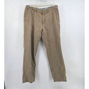 Polo Ralph Lauren Mens Size 34x32 Tan Khaki Classic Fit Chino Pants Cotton Work